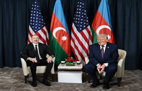 Prezident İlham Əliyev, ABŞ Prezidenti Donald Tramp