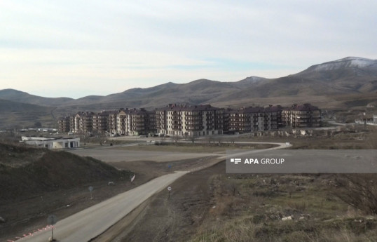 Cəbrayıl şəhərində yaşayış infrastrukturu bərpa olunur, 663 ailə doğma yurda qayıdıb - FOTO 