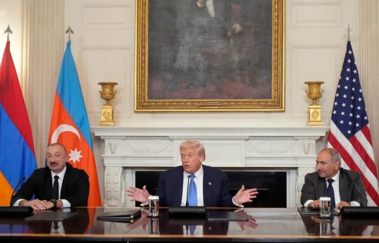 Tramp Prezident İlham Əliyev və baş nazir Nikol Paşinyana təşəkkür edib