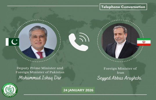 İran və Pakistan XİN başçıları telefon danışığı aparıblar