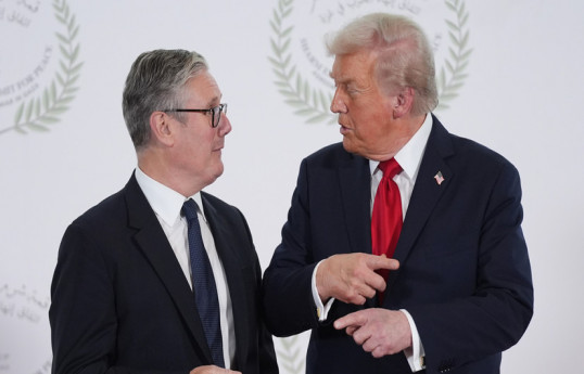 Böyük Britaniyanın Baş naziri Kir Starmer və ABŞ Prezidenti Donald Tramp