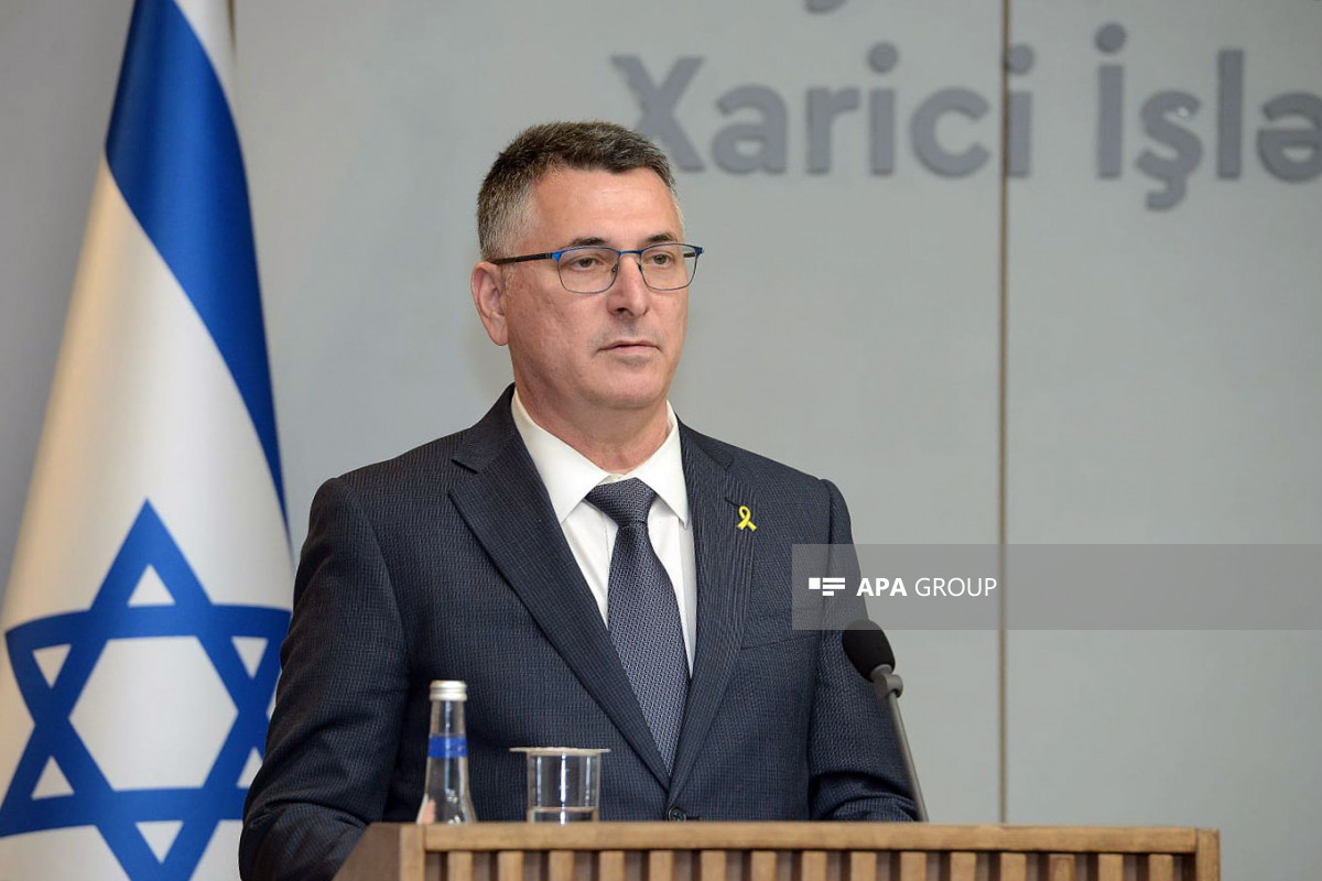 İsrail xarici işlər naziri Gideon Saar