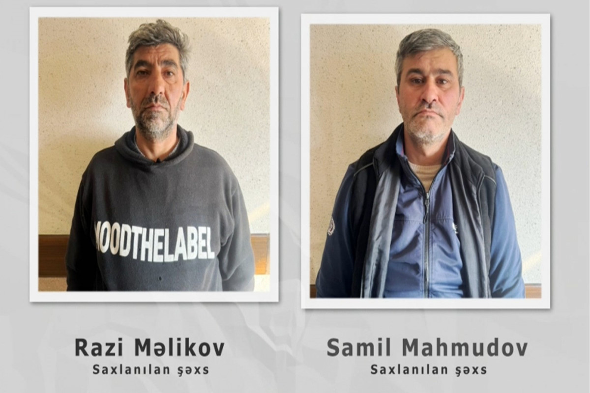 Binədə birgə oğurluq edəndən sonra bir-birinin əmlakına göz dikən şəxslər saxlanılıb