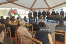 Növbəti köç karvanları Xocalının Badara və Seyidbəyli kəndlərinə çatıb, açarlar təqdim olunub- FOTO  - YENİLƏNİB-1  - VİDEO 