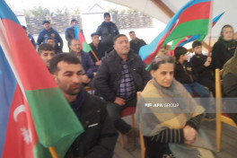 Növbəti köç karvanları Xocalının Badara və Seyidbəyli kəndlərinə çatıb, açarlar təqdim olunub- FOTO  - YENİLƏNİB-1  - VİDEO 