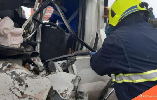 Ermənistanda 15 avtomobil toqquşub, xəsarət alanlar var