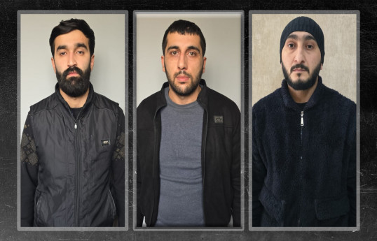 Bakıda oğurluq etdikləri evlərin kameralarını sındıran şəxslər saxlanılıb