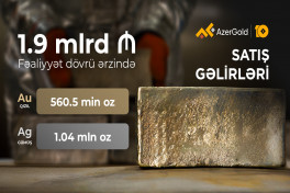 “AzerGold” cari ildə ilk ixrac əməliyyatını həyata keçirib