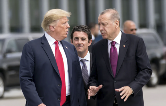 ABŞ Prezidenti Donald Tramp, Türkiyə Prezidenti Rəcəb Tayyib Ərdoğan