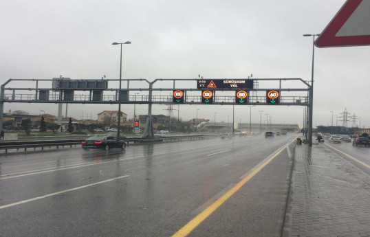 Zığ dairəsi-Hava Limanı yolunda sürət həddi bərpa edilib - YENİLƏNİB 