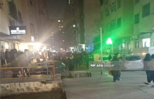Abşeron Gənclər Şəhərciyində yanğın olub - FOTO  - VİDEO  - YENİLƏNİB 2 