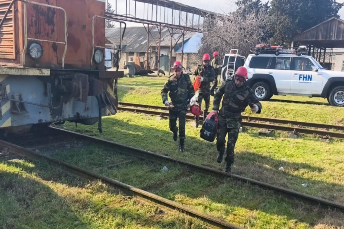 Nəqliyyat qəzalarında xilasetmə ilə bağlı təlim keçirilib