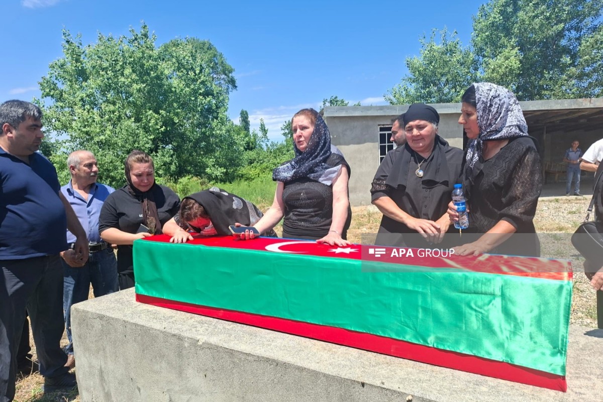 I Qarabağ müharibəsində itkin düşmüş hərbçi Yarməmməd Nuriyevin qalıqları Xaçmazda dəfn edilib - <span class="red_color">FOTO