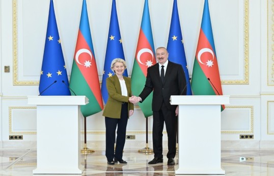 Prezidentin sosial media hesablarında Ursula Fon der Lyayenin Azərbaycana səfəri ilə bağlı videoçarx paylaşılıb - VİDEO 
