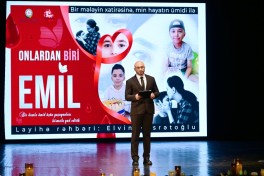 Leyla Əliyeva “Onlardan biri: Emil” adlı anım tədbirində iştirak edib