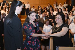 Leyla Əliyeva “Onlardan biri: Emil” adlı anım tədbirində iştirak edib