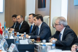 Fərid Əhmədov Türkiyənin ədliyyə naziri ilə görüşüb