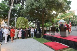 Bakıda ABŞ-ın Müstəqillik Bəyannaməsinin qəbul edilməsinin 250 illiyi qeyd olunub - FOTO 