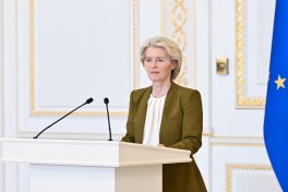 Prezident İlham Əliyev və Ursula fon der Lyayen mətbuata birgə bəyanatlarla çıxış ediblər -  - FOTO  - YENİLƏNİB 