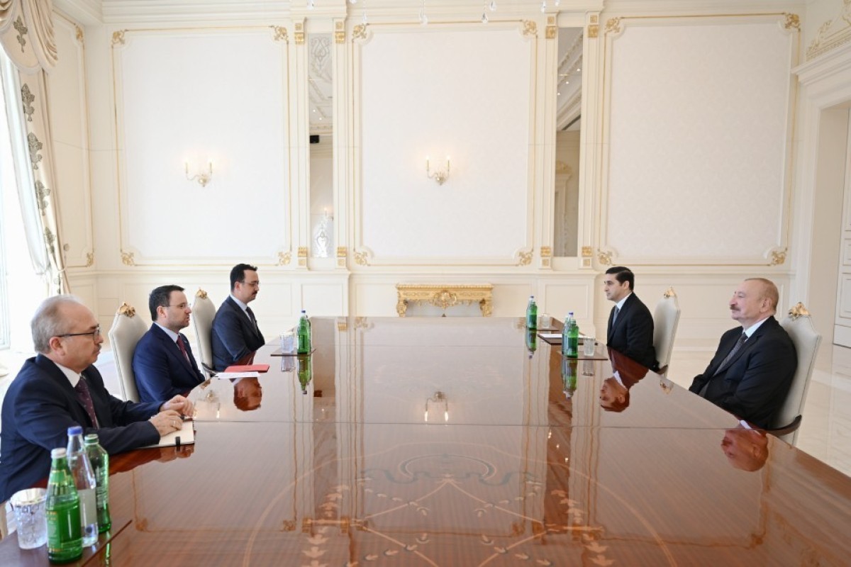 President Ilham Aliyev receives Turkish Justice Minister Akın Gürlek - <span class="red_color">PHOTO
