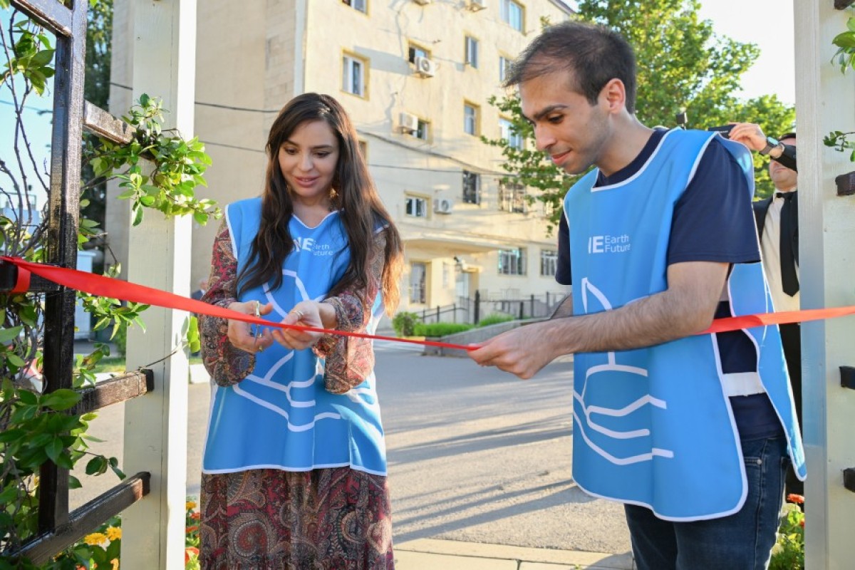 Modernized neighborhood in Yevlakh inaugurated with participation of Leyla Aliyeva - <span class="red_color">PHOTO