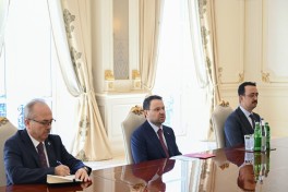Prezident İlham Əliyev Türkiyənin ədliyyə nazirini qəbul edib
