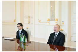 Prezident İlham Əliyev Türkiyənin ədliyyə nazirini qəbul edib - FOTO 