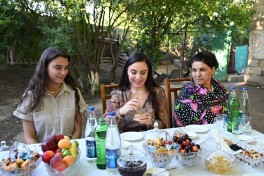Leyla Əliyeva Yevlaxda