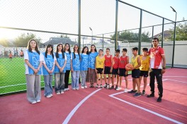 Yevlaxda abadlaşdırılmış məhəllə Leyla Əliyevanın iştirakı ilə sakinlərin istifadəsinə verilib - FOTO 