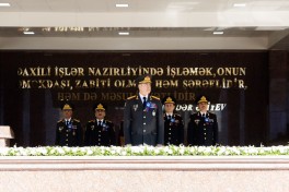 Azərbaycan Polisinin yaranmasının 108-ci ildönümü qeyd olunub - VİDEO - FOTO