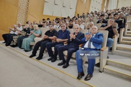 Ağdamda Xocalı şəhidi Məzahir Əbilovdan bəhs edən sənədli film nümayiş etdirilib - FOTO 
