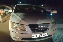 Tovuzda iki avtomobil toqquşub, xəsarət alanlar var - FOTO 