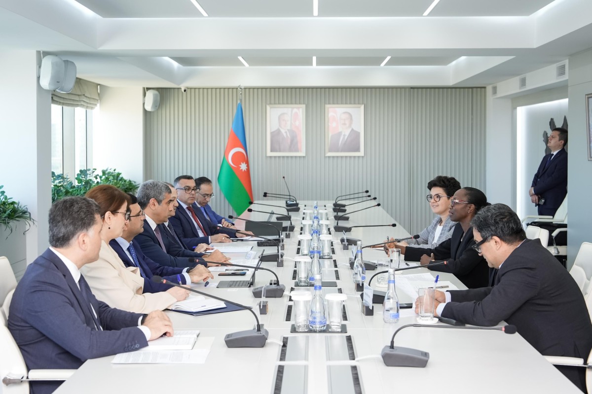 Nazirlikdə Dünya Bankının nümayəndə heyəti ilə görüş olub