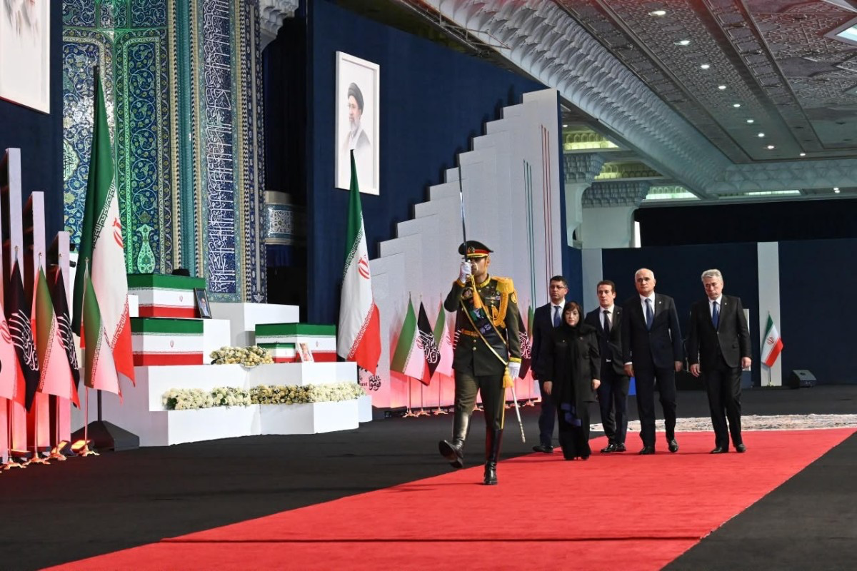 Azerbaijani delegation attended farewell ceremony of Seyyed Ali Khamenei-<span class="red_color">PHOTO