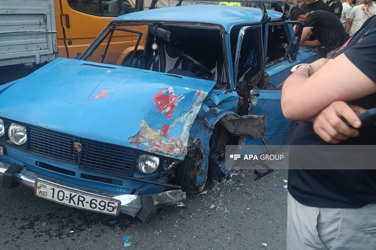 Zaqatalada iki minik avtomobili toqquşub, 4 nəfər xəsarət alıb