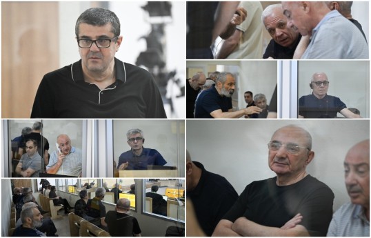 Arayik Harutyunyan və digərlərinin apellyasiya məhkəməsində təqsirləndirilən şəxslərin vəsatətlərinə baxılıb - FOTO 