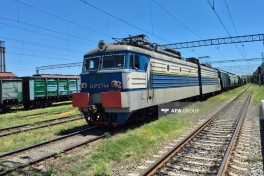 Azərbaycandan tranzit keçməklə Rusiyadan Ermənistana 14 vaqon buğda göndərilib - FOTO 