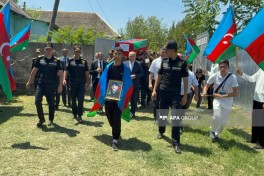 Birinci Qarabağ müharibəsinin itkin-şəhidi Dəyanət Musayevin qalıqları Ucarda dəfn edilib - FOTO 