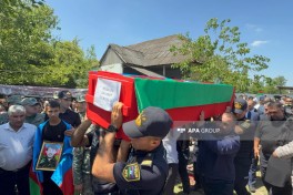 Birinci Qarabağ müharibəsinin itkin-şəhidi Dəyanət Musayevin qalıqları Ucarda dəfn edilib - FOTO 