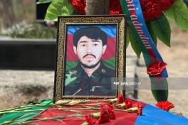 Birinci Qarabağ müharibəsinin itkin-şəhidi Dəyanət Musayevin qalıqları Ucarda dəfn edilib - FOTO 