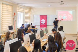 “Nar” Gəncədə tələbələr üçün marketinq və karyera təlimləri təşkil edib