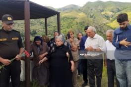 Birinci Qarabağ müharibəsinin itkin-şəhidi Mədinə Babayevanın qalıqları 33 il sonra Kəlbəcərdə dəfn olunub - FOTO 
