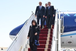 Azərbaycan nümayəndə heyəti Seyid Əli Xameneinin vida mərasimində iştirak edib - FOTO 