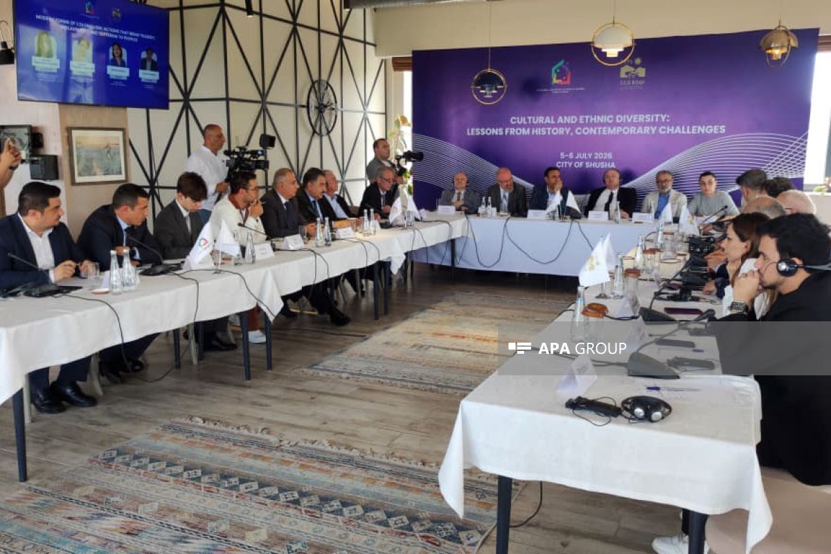 Şuşada etnik və mədəni müxtəlifliklə bağlı müzakirə keçirilib