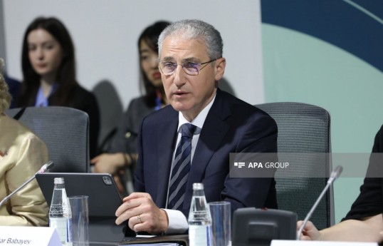 Azərbaycan Respublikası Prezidentinin İqlim məsələləri üzrə nümayəndəsi və COP29-un Prezidenti Muxtar Babayev