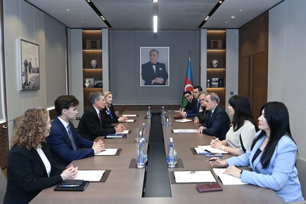 Jeyhun Bayramov meets with member of the U.S. Senate Foreign Relations Committee
