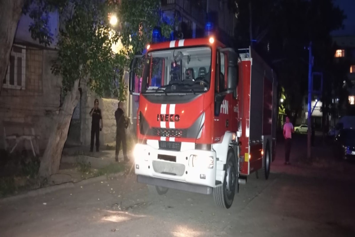 Gəncədə yataqxanada baş verən yanğın söndürülüb - <span class="red_color">YENİLƏNİB