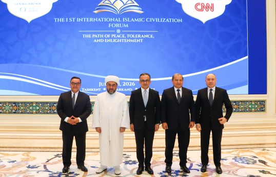 Dövlət Komitəsinin sədri I Beynəlxalq İslam Sivilizasiyası Forumunun açılışında iştirak edib