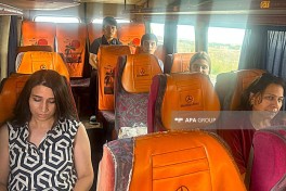 Növbəti köç karvanı Xocavənd şəhərinə çatıb - YENİLƏNİB 