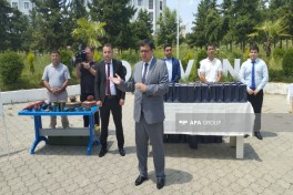 Növbəti köç karvanı Xocavənd şəhərinə çatıb, açarlar təqdim olunub- YENİLƏNİB-1  - FOTO 
